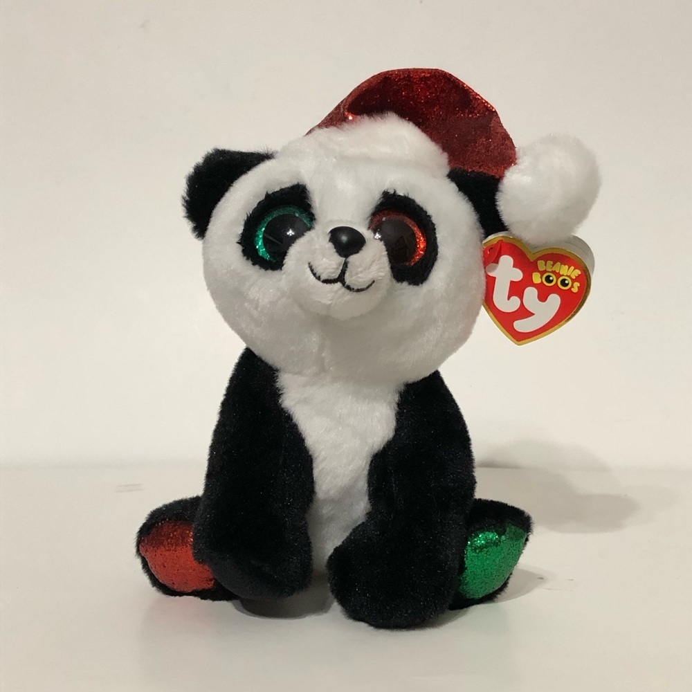 TY Beanie Boos - Pandy Claus (Glitter Eyes)